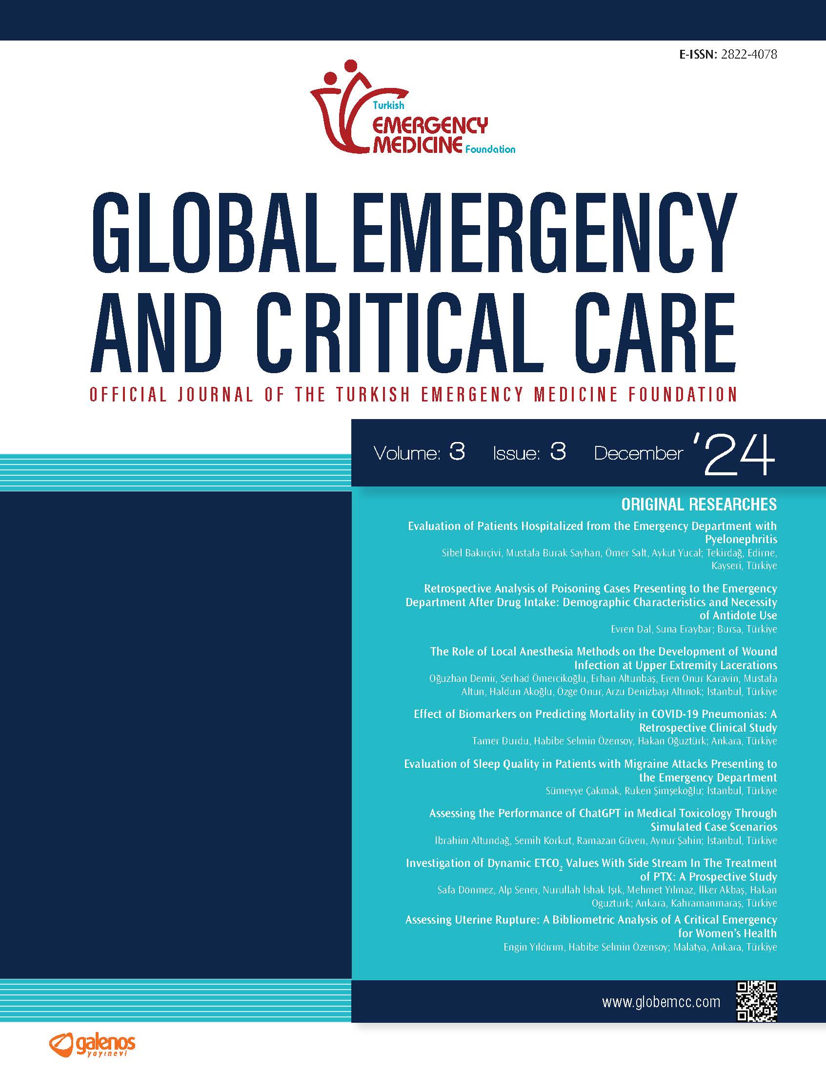 The Global Emergency and Critical Care – Issue cover