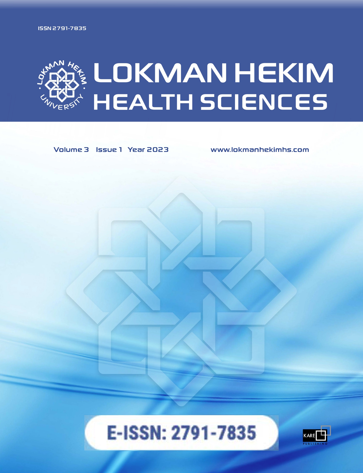 Lokman Hekim Health Sciences – Issue cover