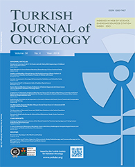 Turkish Journal of Oncology – Current Issue Cover