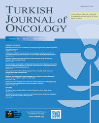 Turkish Journal of Oncology – Current Issue Cover