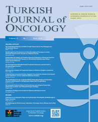 Turkish Journal of Oncology – Current Issue Cover